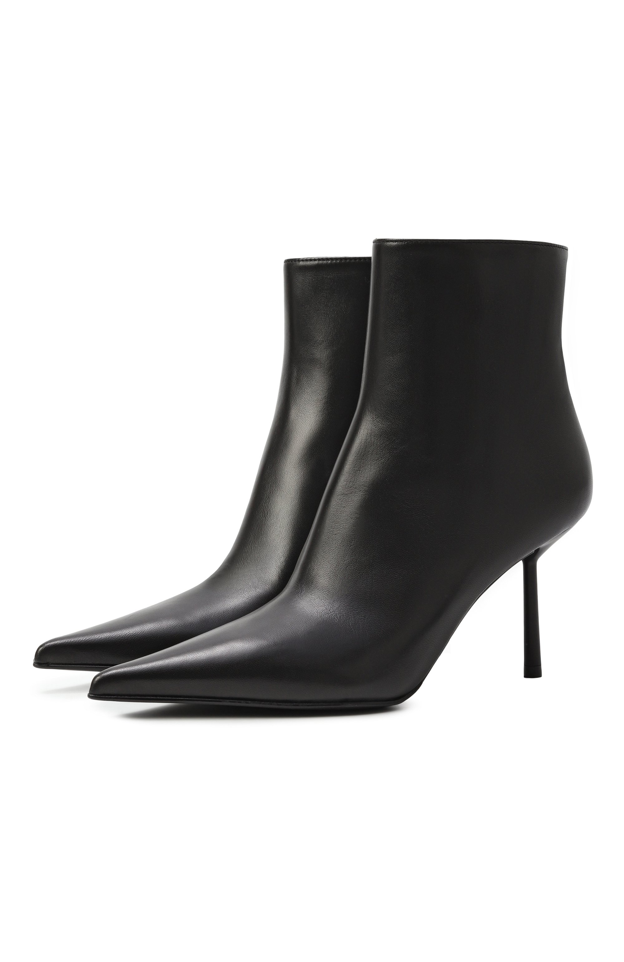 Кожаные ботильоны bella 80 LE SILLA, арт. 4217C080BMPPNEM, фото 1