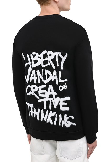 Хлопковый свитшот DIEGO VENTURINO, арт. FW20-DV FLG SLLV, фото 4