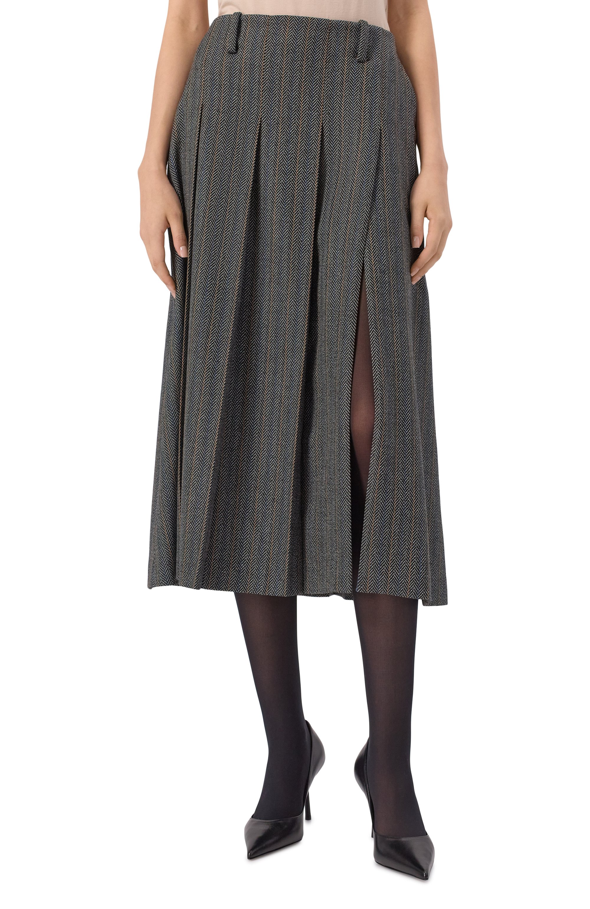 Плиссированная юбка GOOROO, арт. SK042-9080-905-FW25/26, фото 3