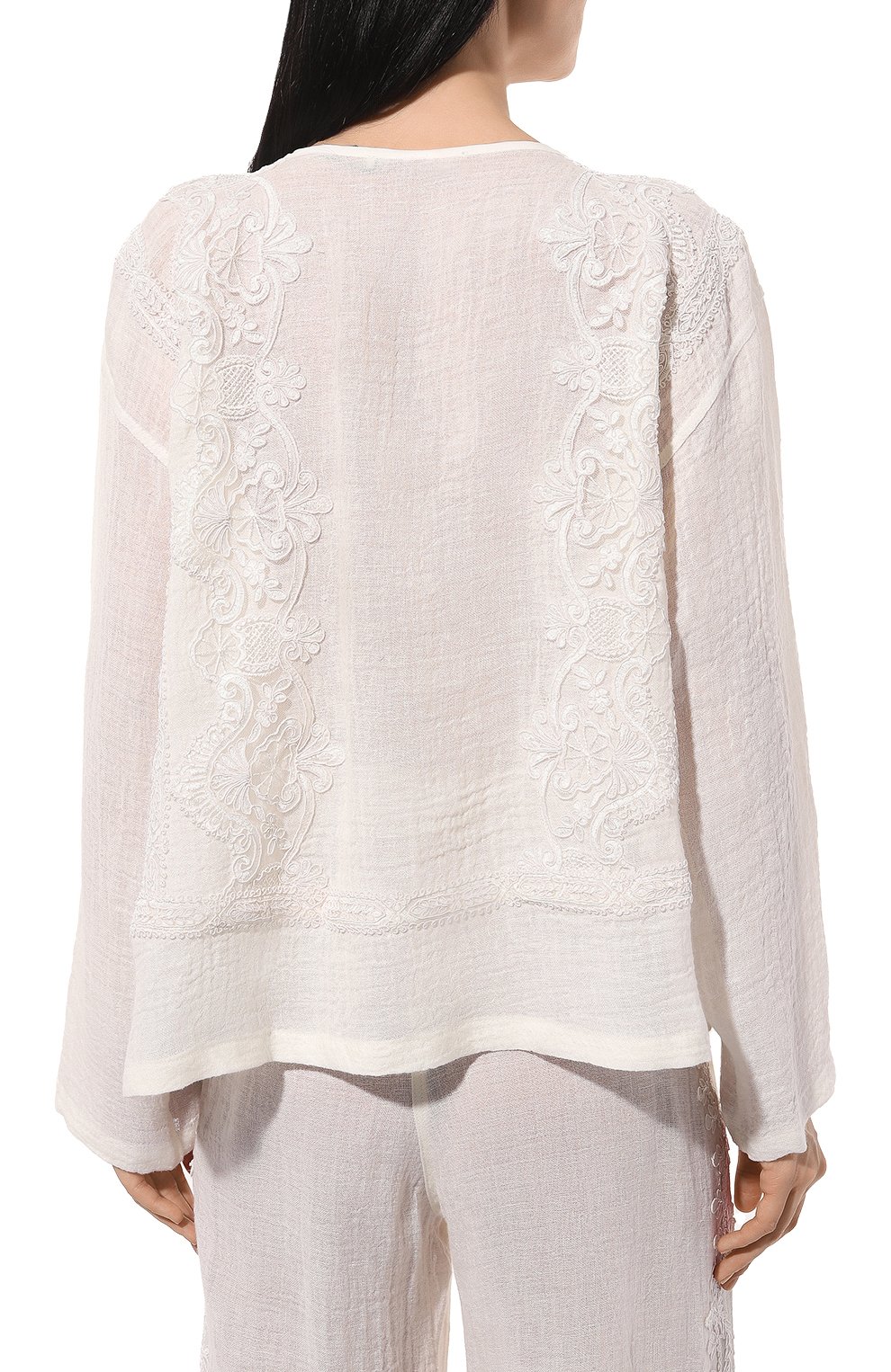 Льняная блузка MAURIZIO, арт. MZS4W08150577, фото 4