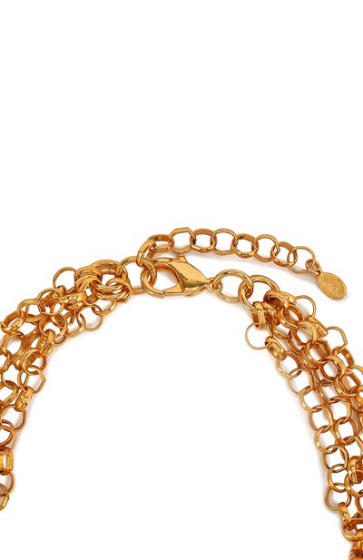 Колье LARISA BARRERA золотого цвета по цене 42550 руб., арт. MN880G, фото 3 Колье LARISA BARRERA, арт. MN880G, фото 3