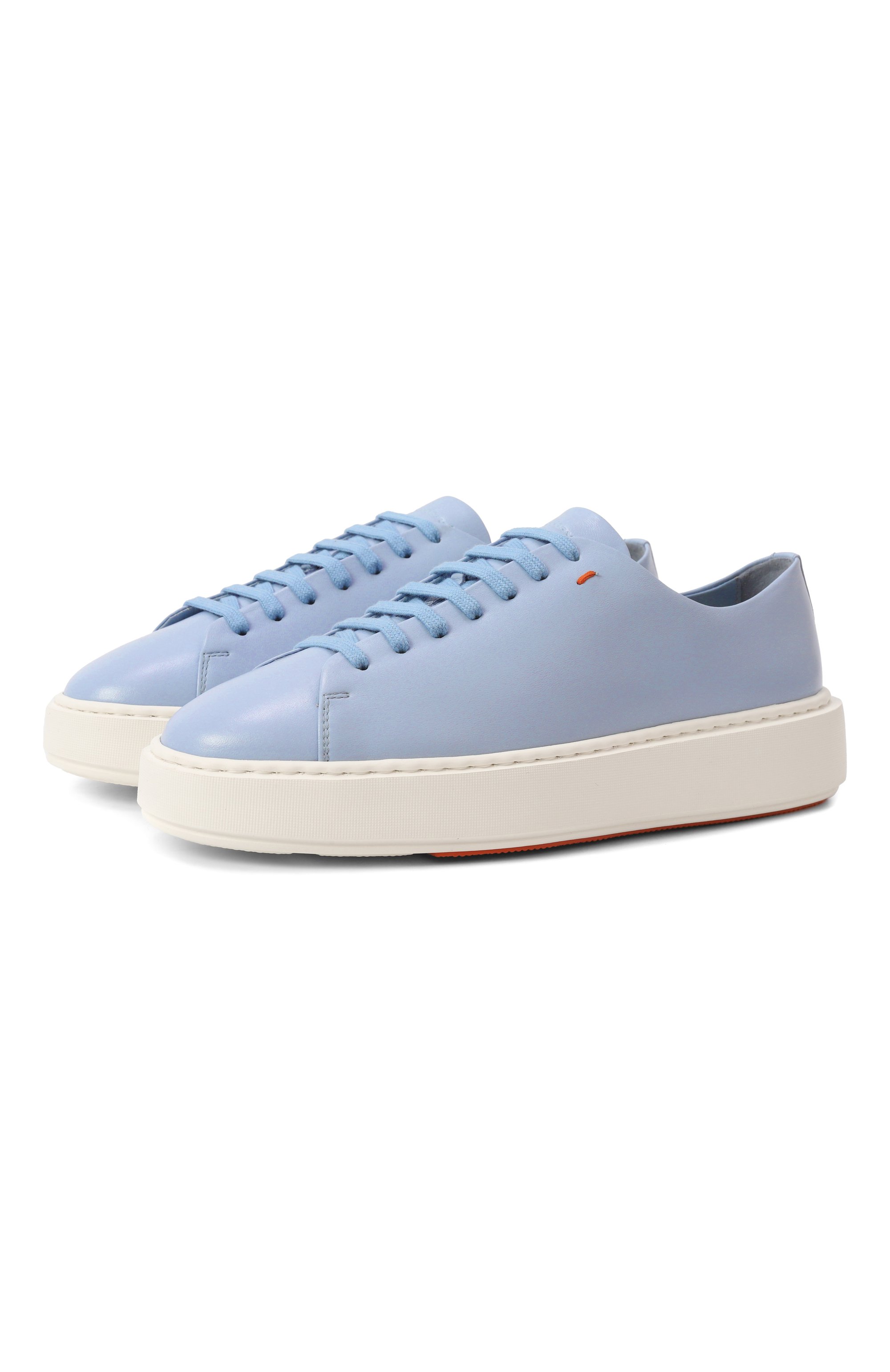 Кожаные кеды SANTONI, арт. WBCG61306BARTCGA, фото 1