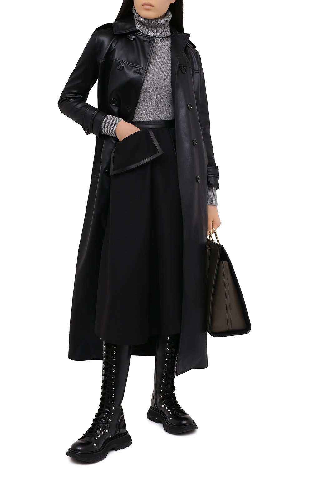 Кашемировая водолазка ALEXANDER MCQUEEN, арт. 650358/Q1ATG, фото 2