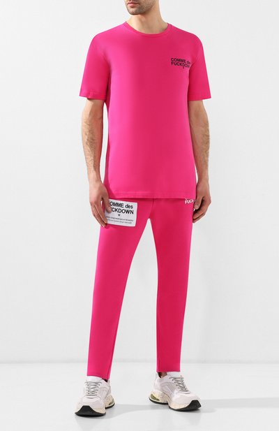 Хлопковые брюки COMME DES FUCKDOWN, арт. CDFU374, фото 2