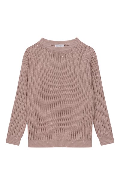 Хлопковый свитер BRUNELLO CUCINELLI, арт. BDVM78100B