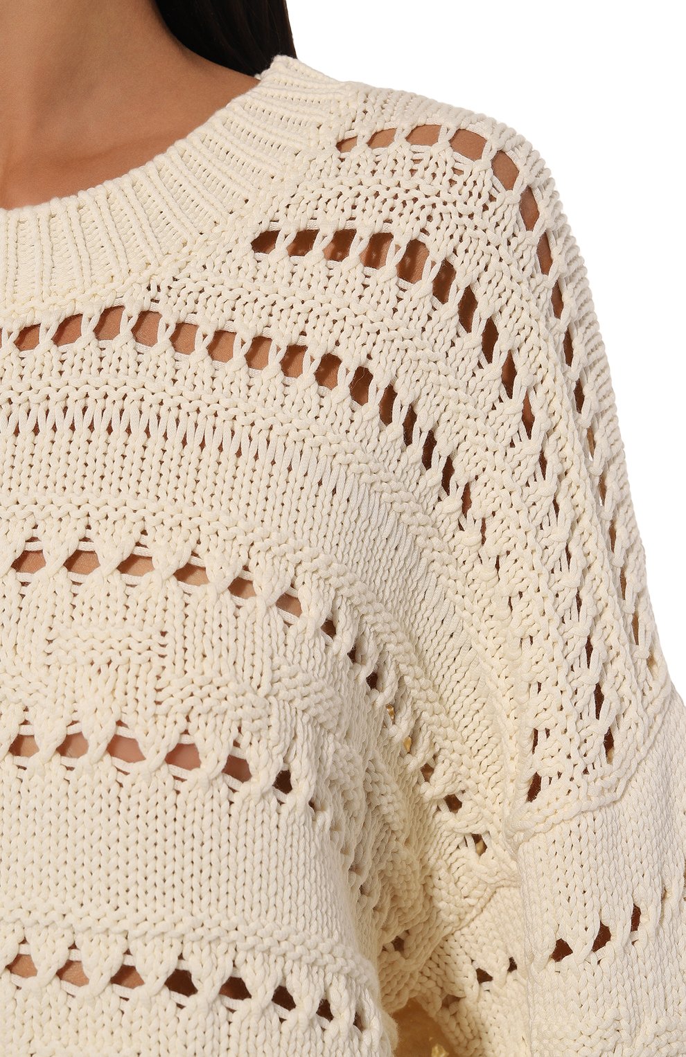 Свитер из хлопка и шерсти IRO, арт. WP12R0SEE, фото 5