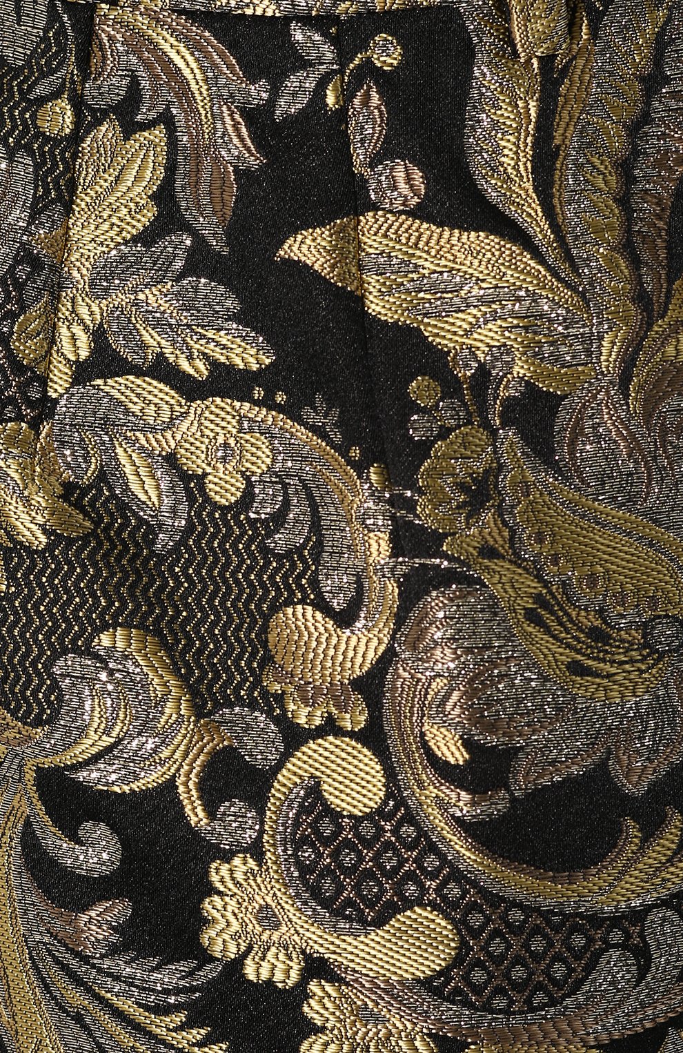 Брюки DOLCE & GABBANA золотого цвета по цене 99500 руб., арт. FTA93T/HJMF3, фото 5 Брюки DOLCE & GABBANA, арт. FTA93T/HJMF3, фото 5