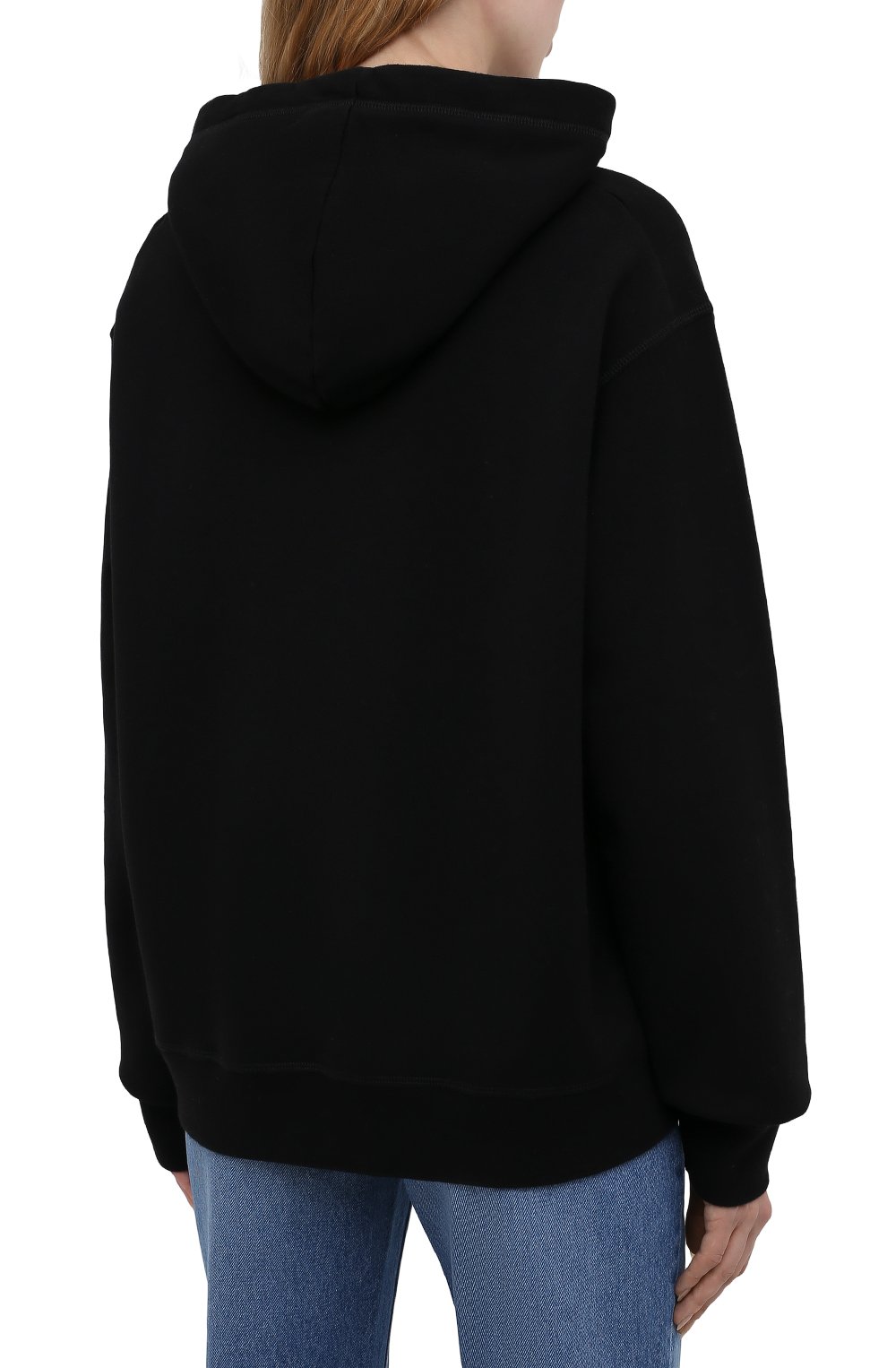 Хлопковое худи DSQUARED2 черного цвета по цене 62150 руб., арт. S75GU0376/S25042, фото 4 Хлопковое худи DSQUARED2, арт. S75GU0376/S25042, фото 4