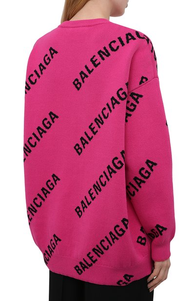 Свитер из хлопка и шерсти BALENCIAGA, арт. 657528/T3200, фото 4