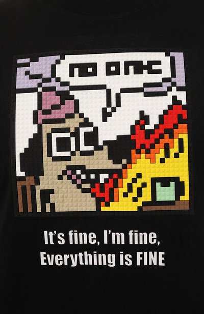 Хлопковая футболка MOSTLY HEARD RARELY SEEN, арт. MHEB08BC-T24, фото 5