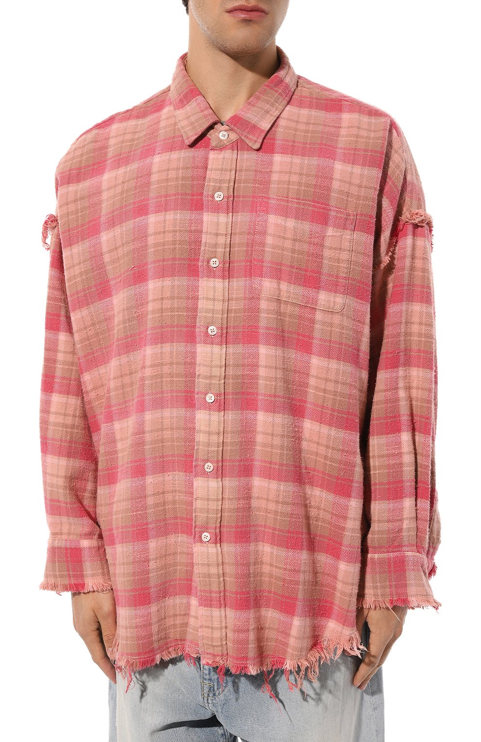 Хлопковая рубашка R13, арт. R13WR075-R268D, фото 3