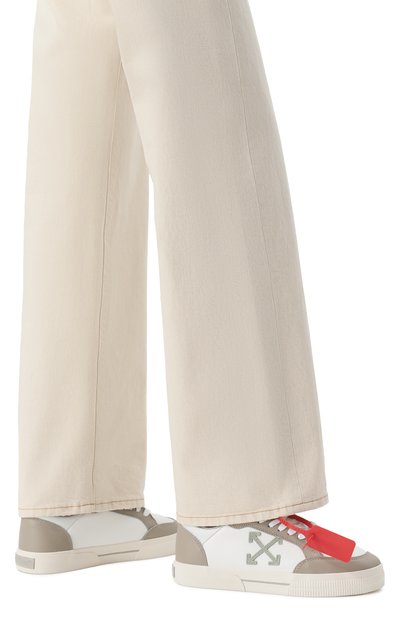 Кожаные кеды new low vulcanized OFF-WHITE, арт. 0WIA288S25LEA001, фото 3