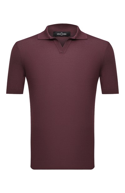 Мужская шелковое поло GRAN SASSO, арт. 43129/23503