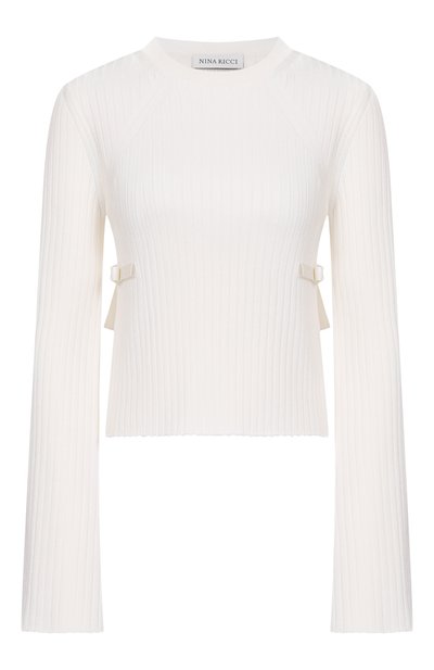 Женский пуловер из вискозы NINA RICCI, арт. 26PMPU005/ML0597