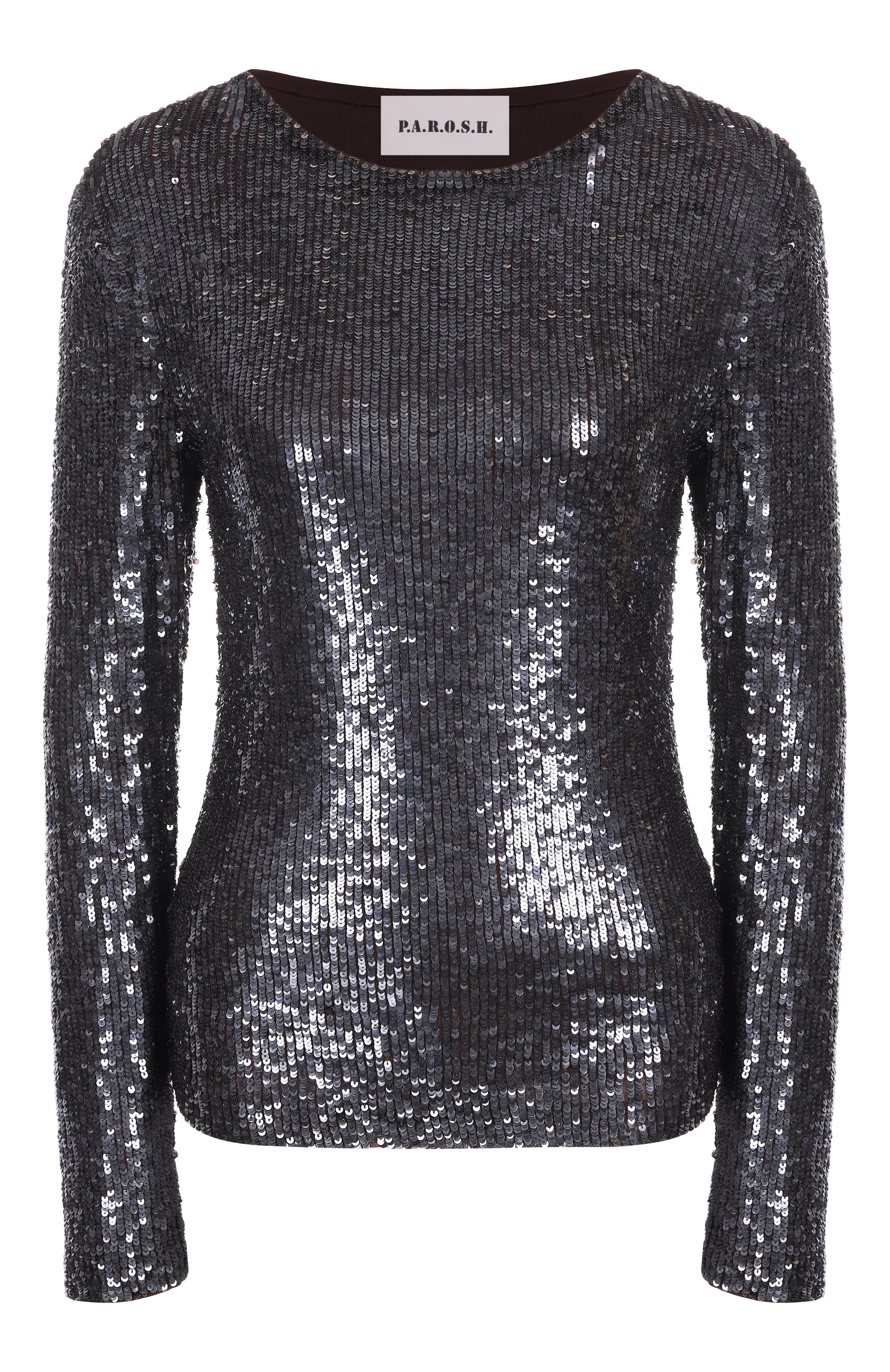 Топ с отделкой пайетками P.A.R.O.S.H., арт. G0NG25-D311677, фото 1
