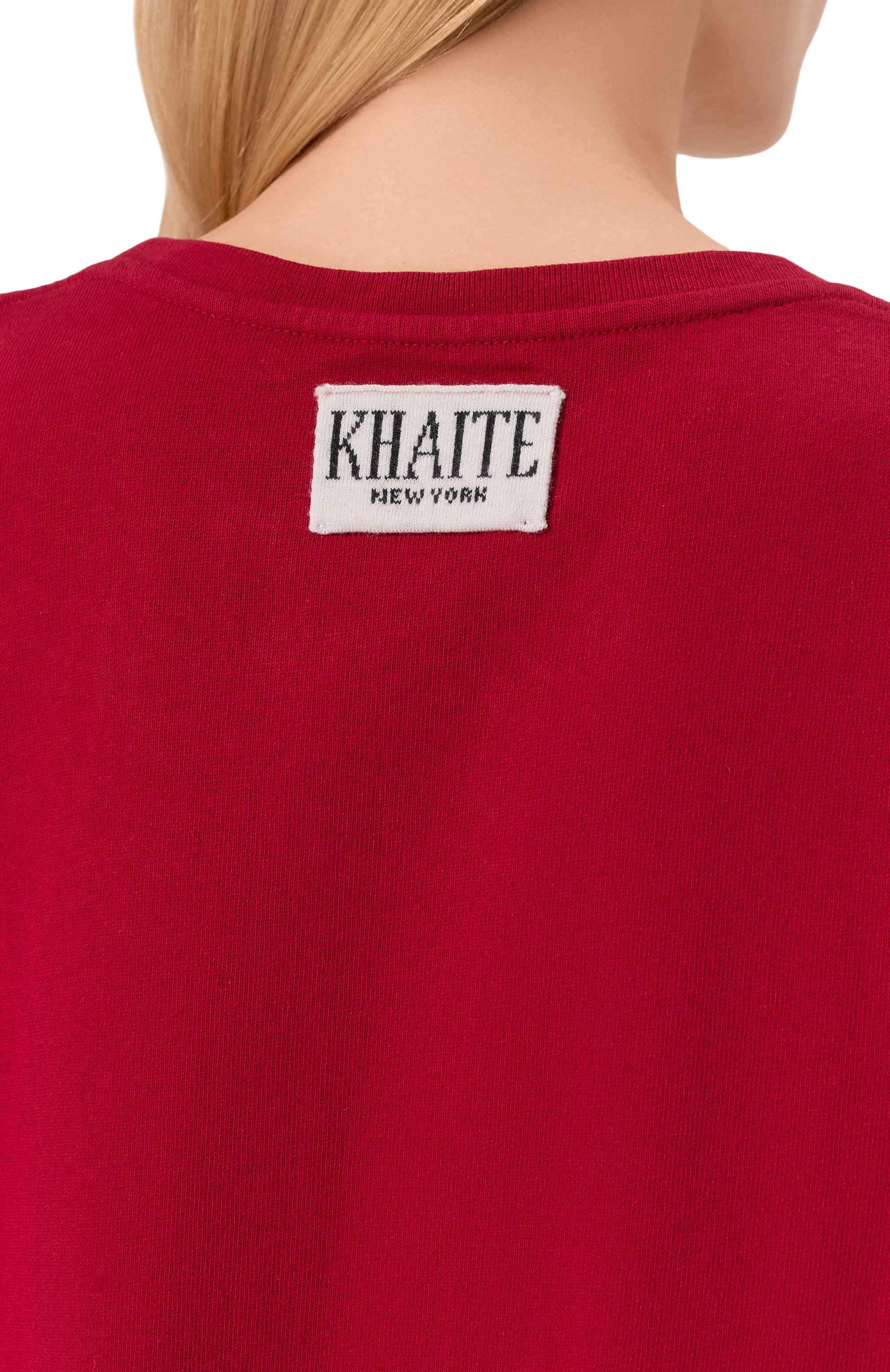 Хлопковая футболка KHAITE, арт. 2196138/MAE, фото 5