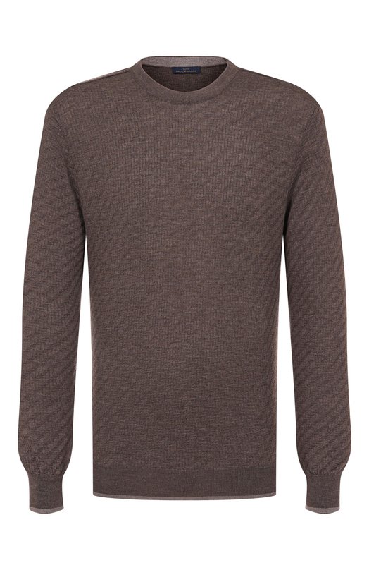 Шерстяной джемпер Paul&Shark 15311041/3XL-6XL Коричневый 15311041/3XL-6XL