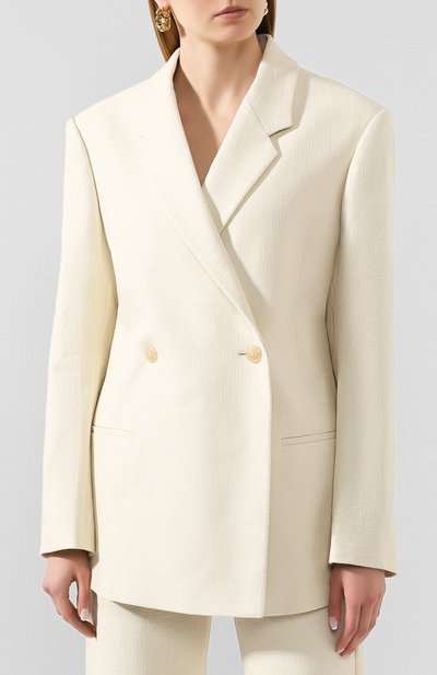 Жакет из хлопка TOTEME, арт. L0RE0 202-111-713, фото 3