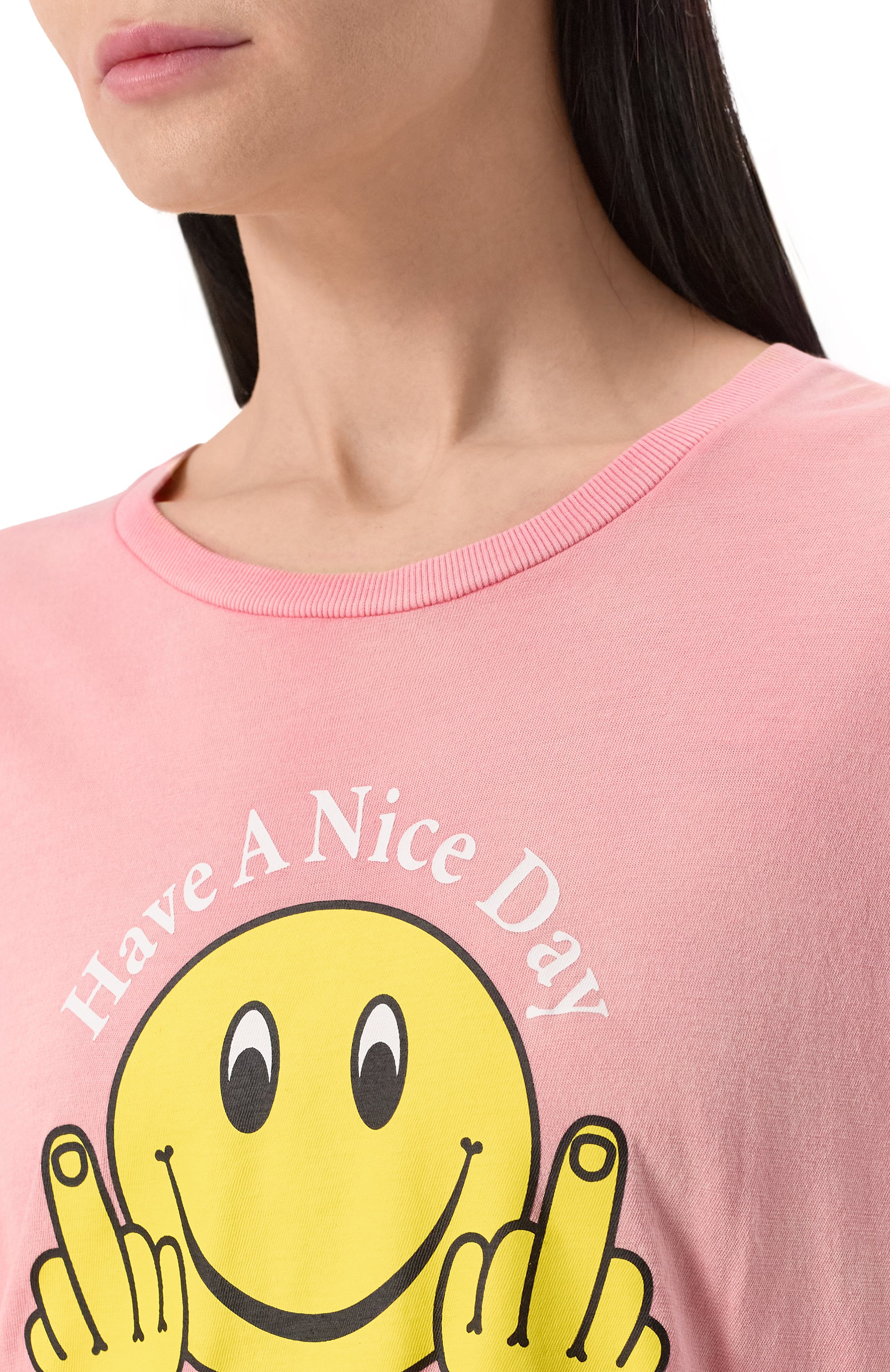 Футболка из хлопка и кашемира R13, арт. R13WK141-120BN, фото 5