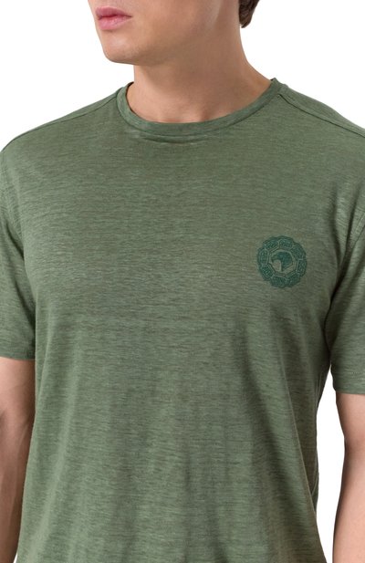 Льняная футболка STEFANO RICCI, арт. MNH5204460/LN, фото 5