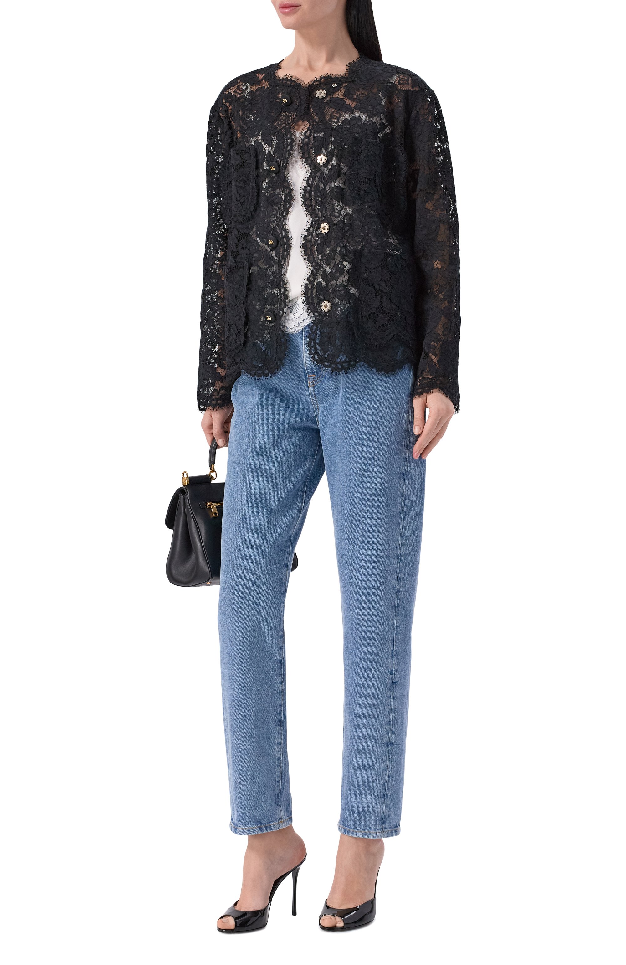 Ла кированные мюли keira 105 DOLCE & GABBANA, арт. CR2011/A1471, фото 3