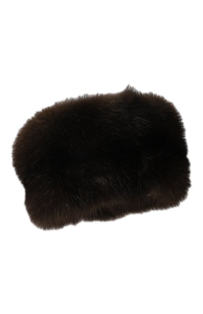 Женская меховая шапка-кубанка из норки и соболя VICTORIA KUSENKOVA, арт. 060213304455