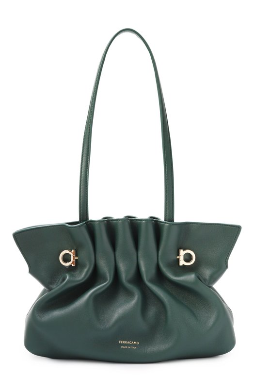 Сумка Soft-bag small Ferragamo 219959/785053 Зелёный 219959/785053