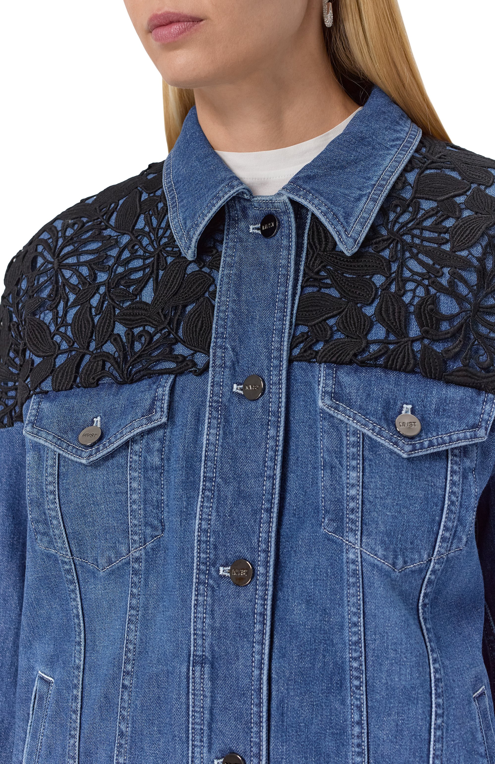 Джинсовая куртка MVST, арт. X2P.P001/MAC-58/CABRA, фото 5