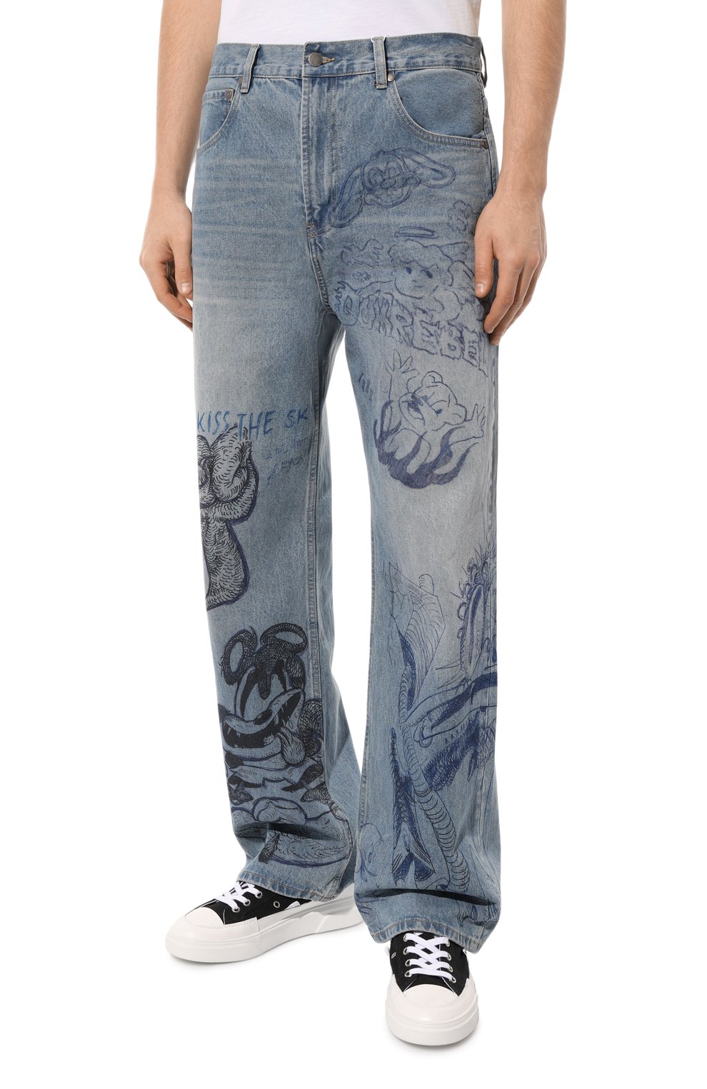 Джинсы DOMREBEL, арт. MCLASSR00M/B00TCUT JEANS, фото 3