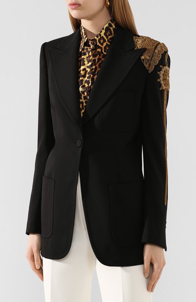 Двубортный жакет DRIES VAN NOTEN, арт. 201-10414-9034, фото 3