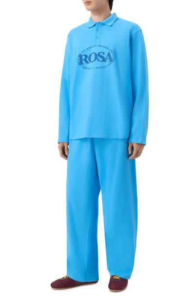 Хлопковое поло PLANTA ROSA, арт. PR/POLOLONG/ROSA/220, фото 2