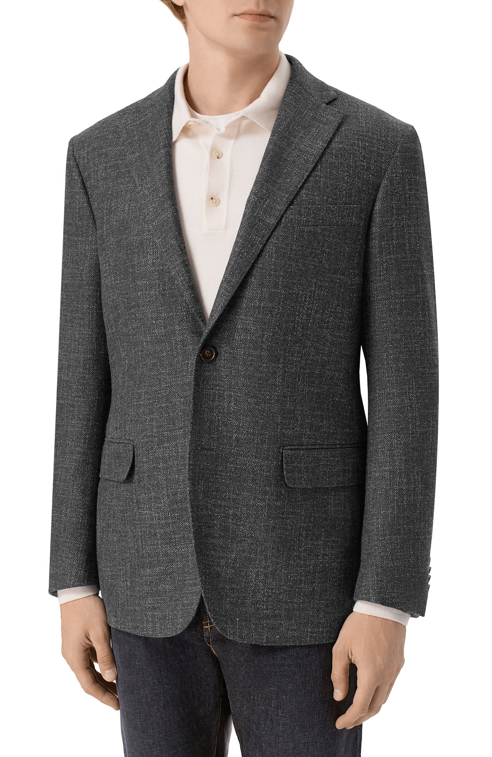 Пиджак из шерсти и шелка CORNELIANI, арт. 286008/2A16247, фото 3
