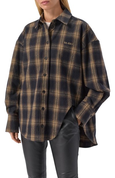 Хлопковая рубашка THE ATTICO, арт. 260WCH00004/CCC124AA, фото 3