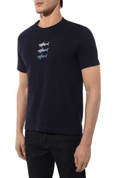 Хлопковая футболка PAUL&SHARK, арт. 25411005/3XL, фото 3