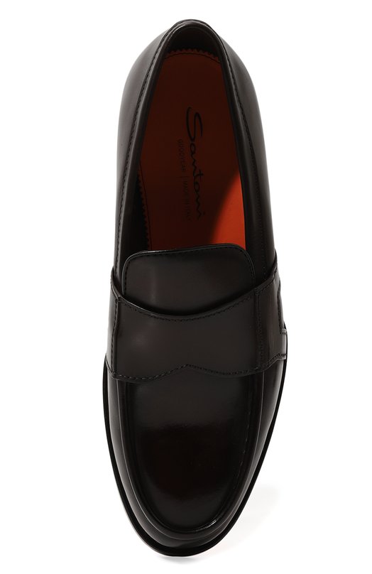 фото Кожаные лоферы santoni