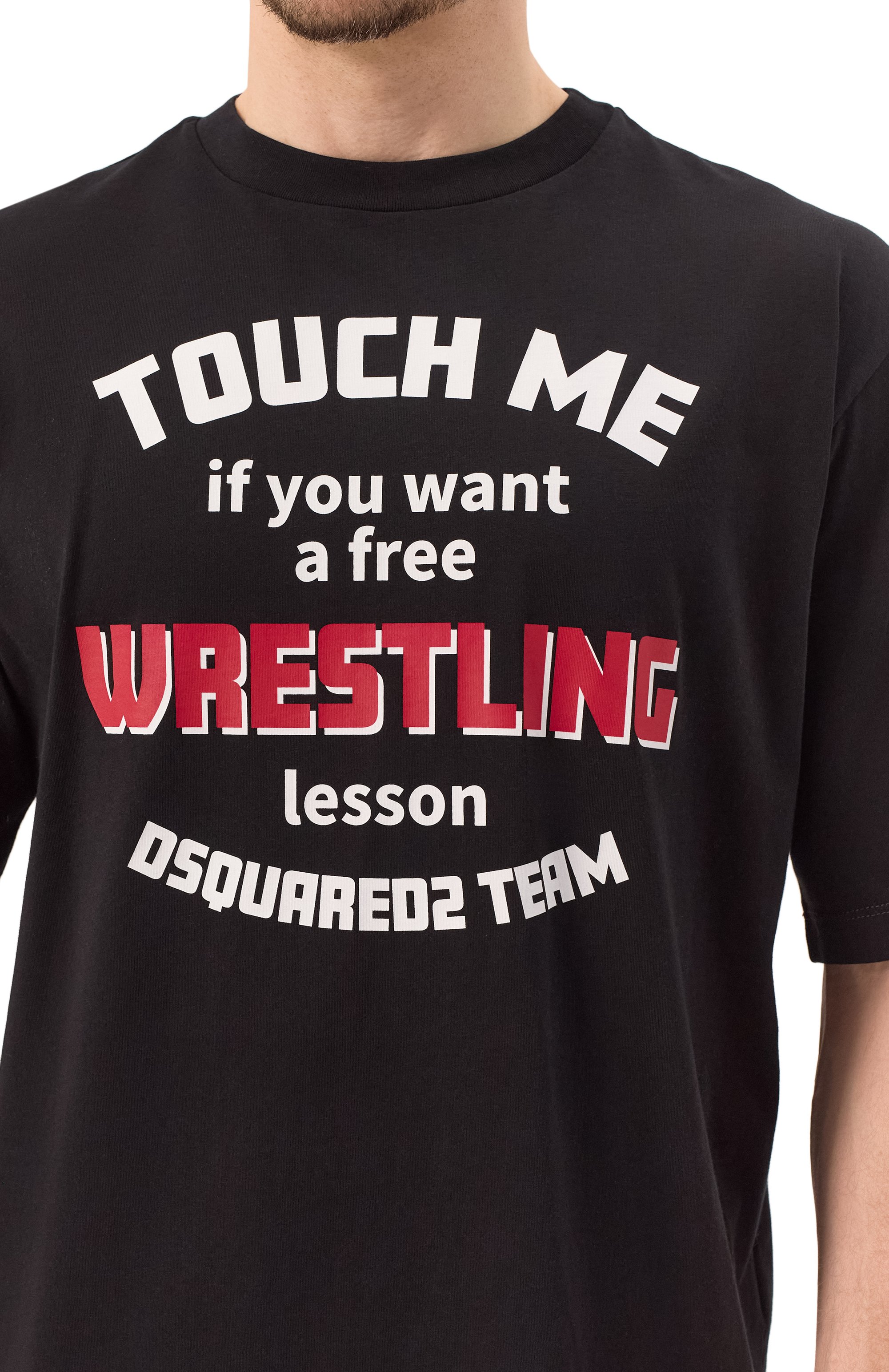 Хлопковая футболка DSQUARED2, арт. S71GD1539/D20020, фото 5