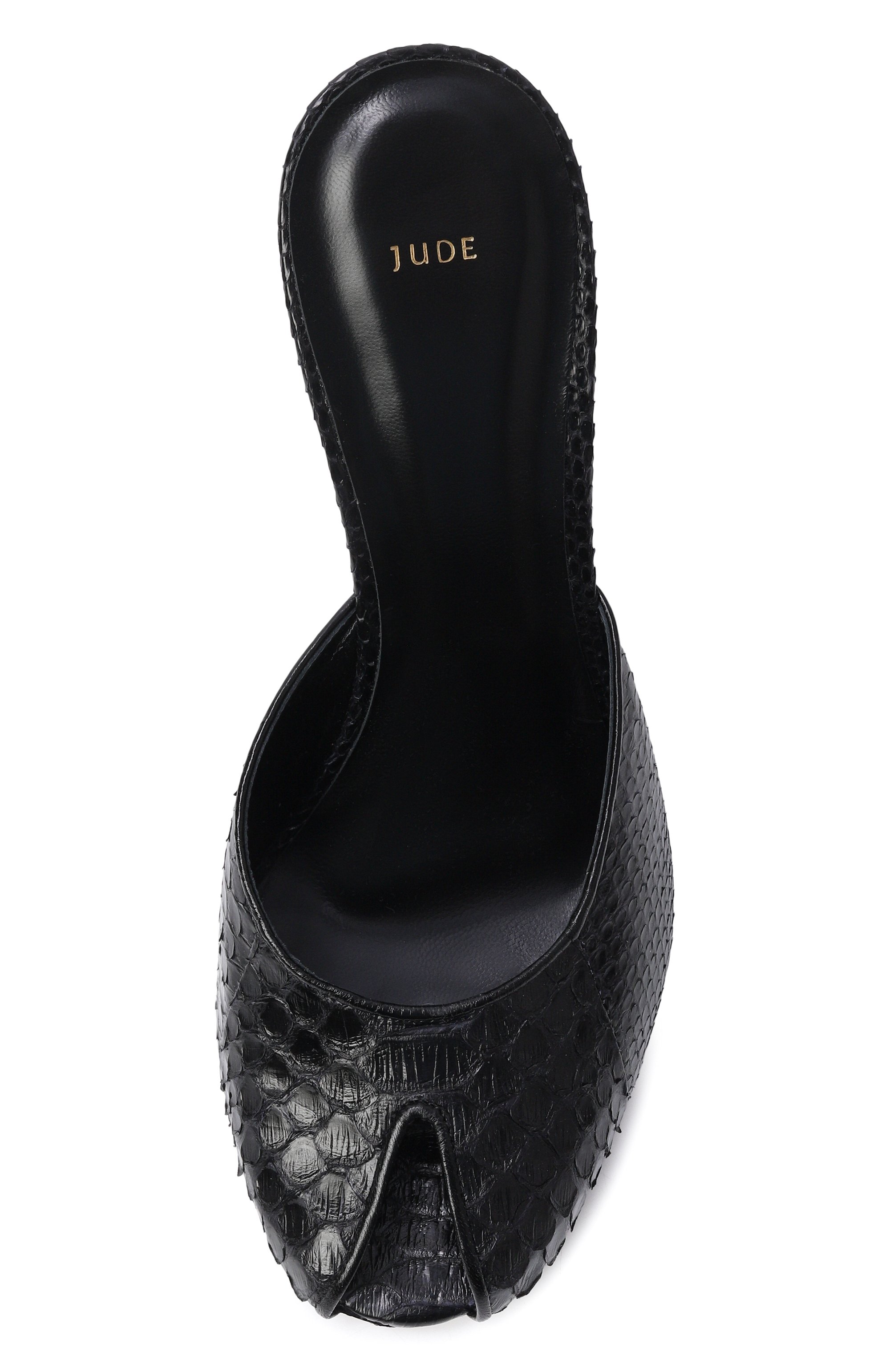 Мюли из кожи питона JUDE, арт. DATE MULE/PYTH0N LEATHER, фото 6