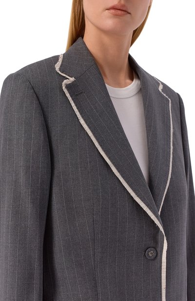 Шерстяной жакет OFFICINE GENERALE, арт. S26WTLG405, фото 5