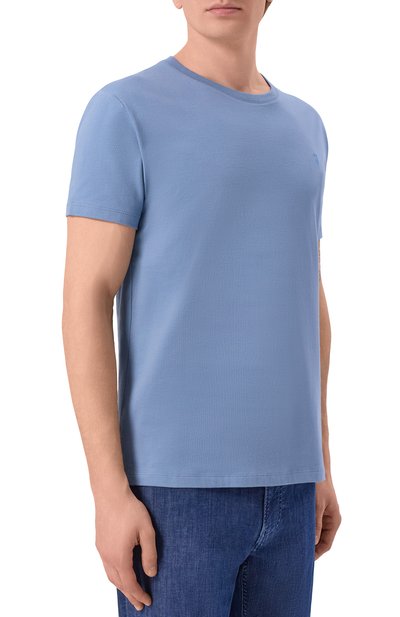 Хлопковая футболка TRUSSARDI, арт. G0228000123N, фото 3