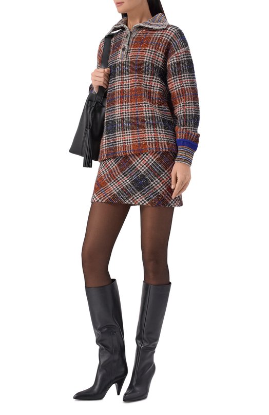 Кожаные сапоги Beak 85 Sergio Rossi B13830/MMVN13 Чёрный  B13830/MMVN13 Фото 3