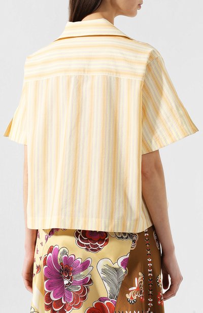 Хлопковая рубашка ACNE STUDIOS, арт. AC0077, фото 4