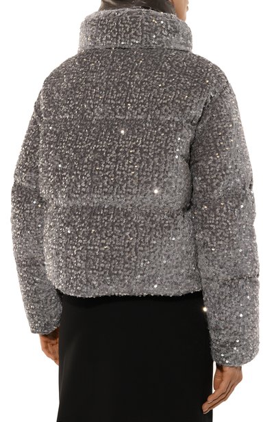 Пуховик с отделкой пайетками HERNO, арт. PI001950D/12623S, фото 4