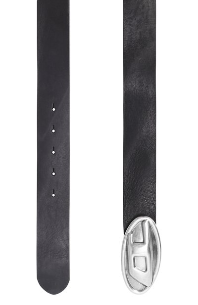 Кожаный ремень DIESEL черного цвета по цене 16700 руб., арт. X10599/P8791, фото 3 Кожаный ремень DIESEL, арт. X10599/P8791, фото 3