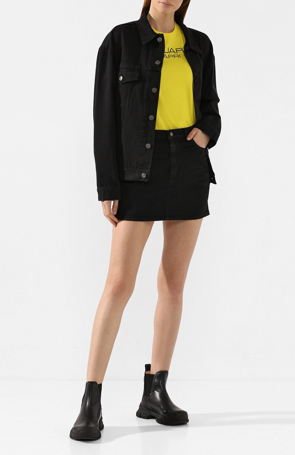 Хлопковая футболка DSQUARED2, арт. S75GD0098/S22844, фото 2
