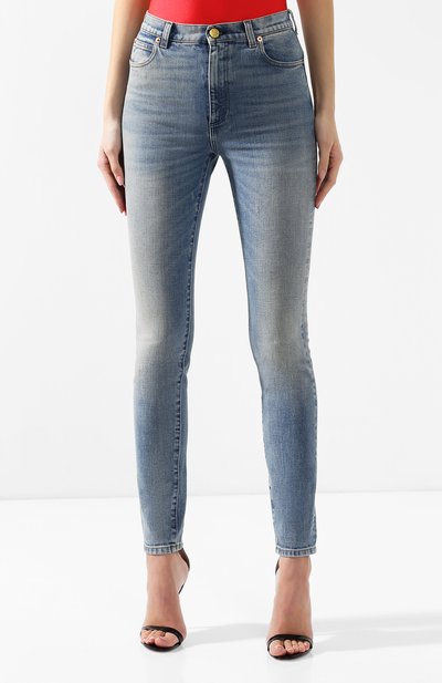 Джинсы с потертостями GUCCI синего цвета по цене 128160 руб., арт. 502797/XDAHY, фото 3 Джинсы с потертостями GUCCI, арт. 502797/XDAHY, фото 3