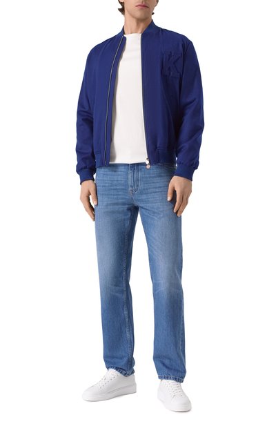 Мужская хлопковый лонгслив BRUNELLO CUCINELLI, арт. M0B137407