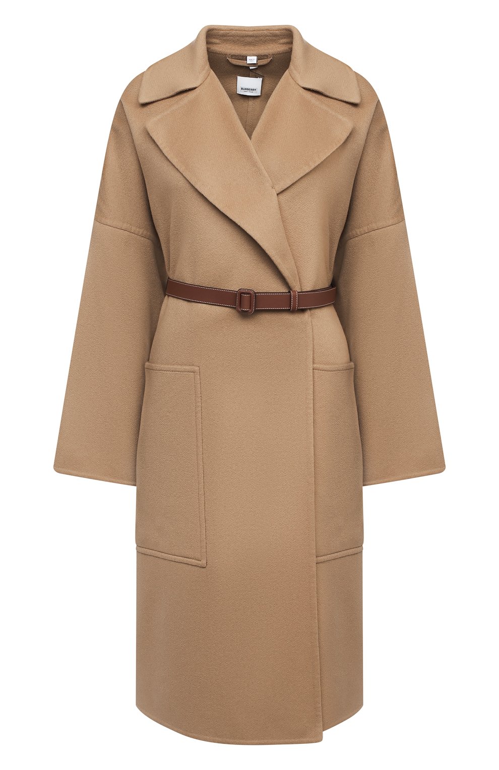 Кашемировое пальто belton BURBERRY бежевого цвета по цене 439500 руб., арт. 8026530, фото 1 Кашемировое пальто belton BURBERRY, арт. 8026530, фото 1