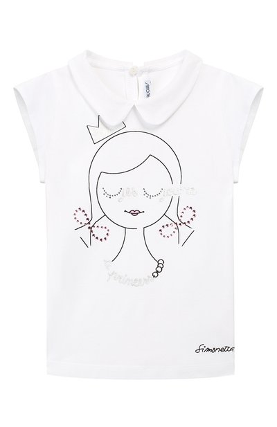 Хлопковая футболка SIMONETTA, арт. 1K8191/KA060/1-4, фото 1
