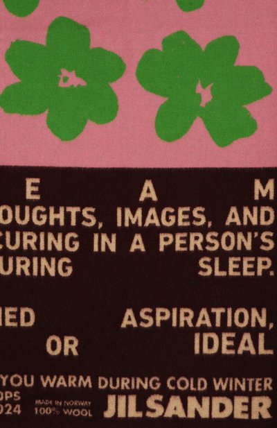 Шерстяное покрывало JIL SANDER, арт. J52RT0002/J40086, фото 3