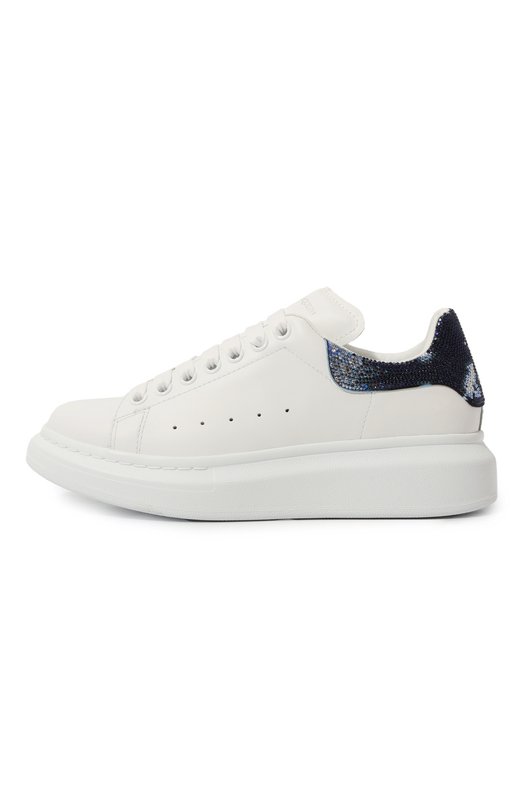 Кожаные кеды Oversized Alexander McQueen 742727/WIDJF Белый  742727/WIDJF Фото 4